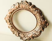 Antique Wall MIRROR FRAME, Oval Picture Frame for Ornate Mirror