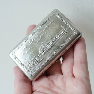 Mini Zigarettenetui LENINGRAD Visitenkartenhalter, Pillendose aus der Ukraine