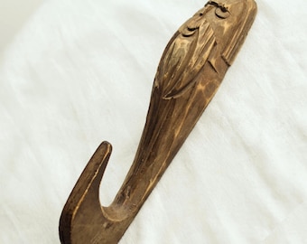 Fairytale nursery wood coat rack, Mythical creature Lake house decor