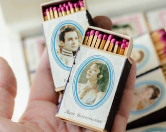 Lot D'allumettes De Survie Vintage - Modèle Militaire Soviétique, étanche Et Fabriqué En URSS