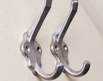 Metal wall hook set of 2, Wall hook racks, Decorative hooks