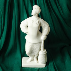 Hexenstatue SOLOKHA aus der Ukraine, slawische Hexenstatue für das Schlafzimmer, Ukrainische Geschenke