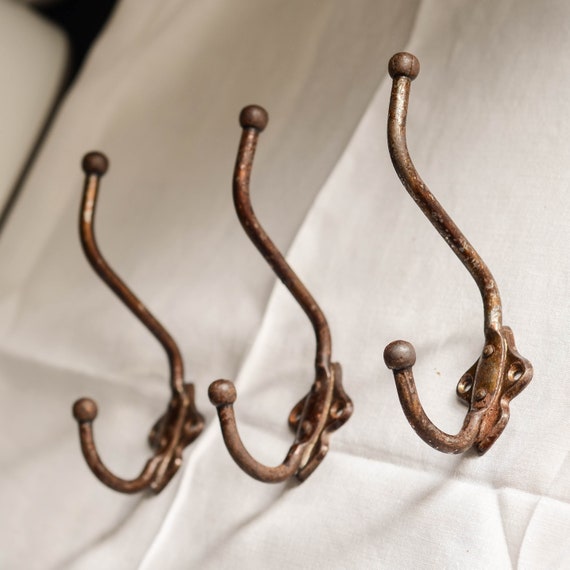 Decorative Wall Hooks For Entryway Furniture Set Of 3 Metal Etsy