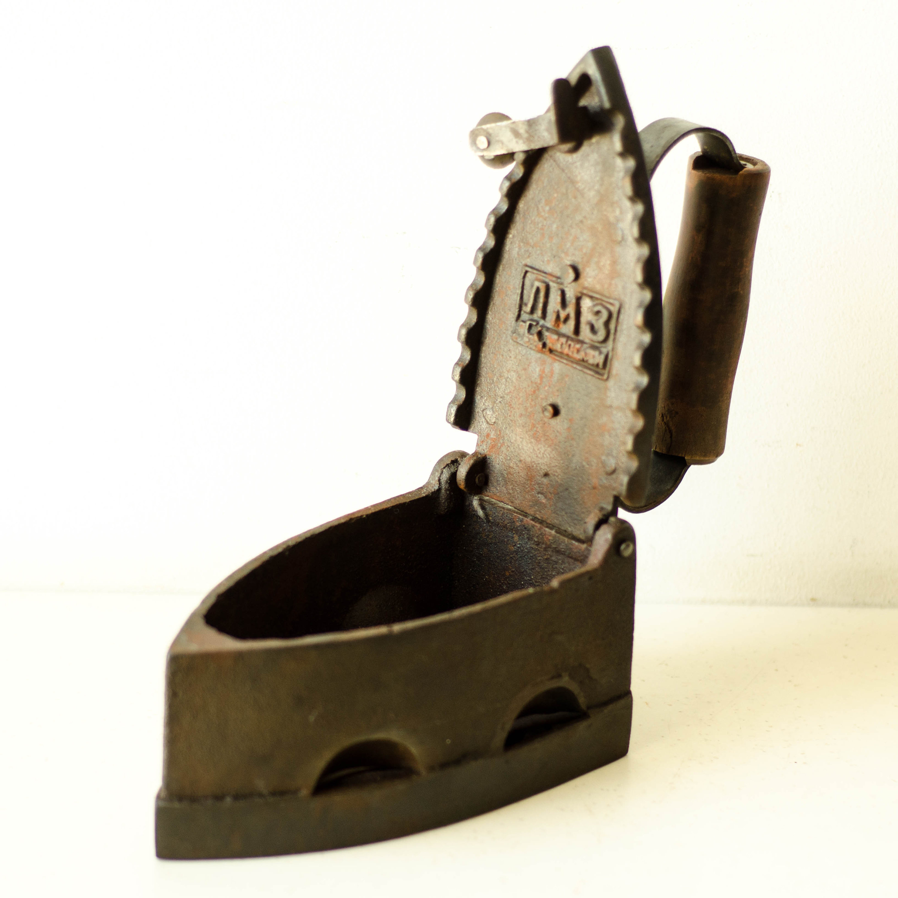 Coal Iron Antique Cast Iron for Clothes Vintage Tools for Etsy