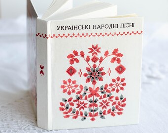 Ukrainian folk art Song lyrics & Sheet music pocket book, Traditional music from Ukraine