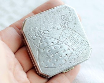 Pastillero vintage de danza folklórica, mini contenedor para guardar medicamentos, regalo único para profesores de danza de Ucrania.