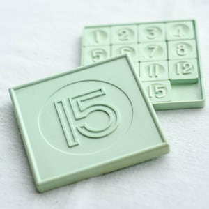 Vintage 15 Puzzle Game: USSR Pocket Game, 1960s