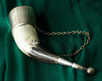 Viking drinking horn, Skyrim cosplay, Home bar accessories from Ukraine