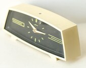 Desk clock MAJAK mantel clock vintage, Table clock from Soviet Union