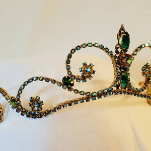 Emerald AB Rhinestone Tiara Jill Ready to Ship Ballet Headpiece Raymonda Esmerelda Grand Pas Classique image 2