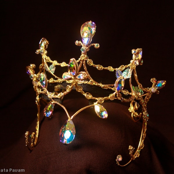 Rhinestone Ballet Tiara  --Made-to-order Headpiece-- Dryad Queen