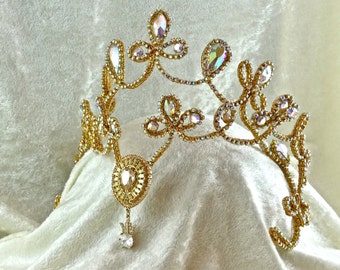 Rhinestone Ballet Tiara  --Made-to-order Headpiece-- Completely Customizable