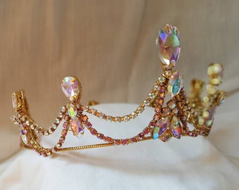 Golden Tiara-- *Morgan*-- Ballet Headpiece- Gamzatti- Aurora-