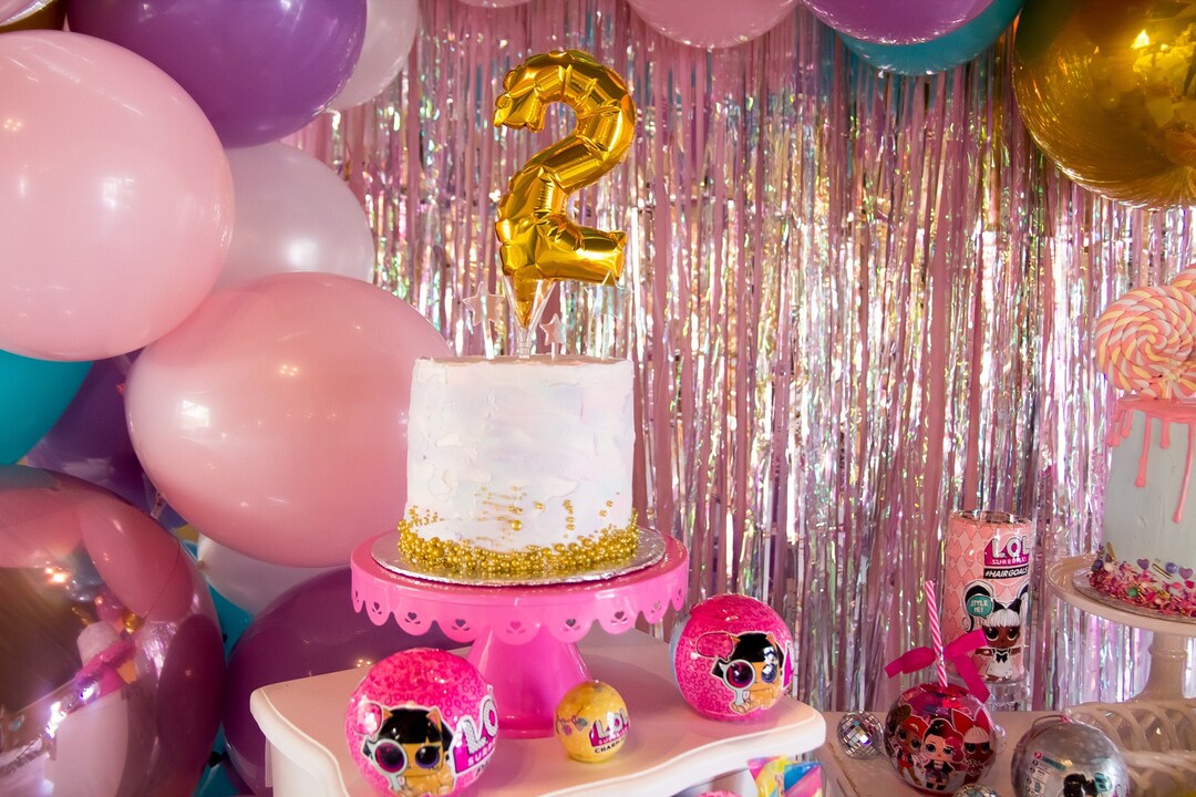 Number Balloon Cake Topper | Birthday Cake Party Decor, Gold Cake ...