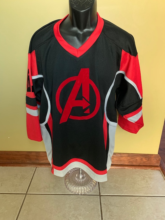 Avengers Youth Hockey Jersey Size Large 
