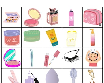 Beauty- Make-up- Bingo