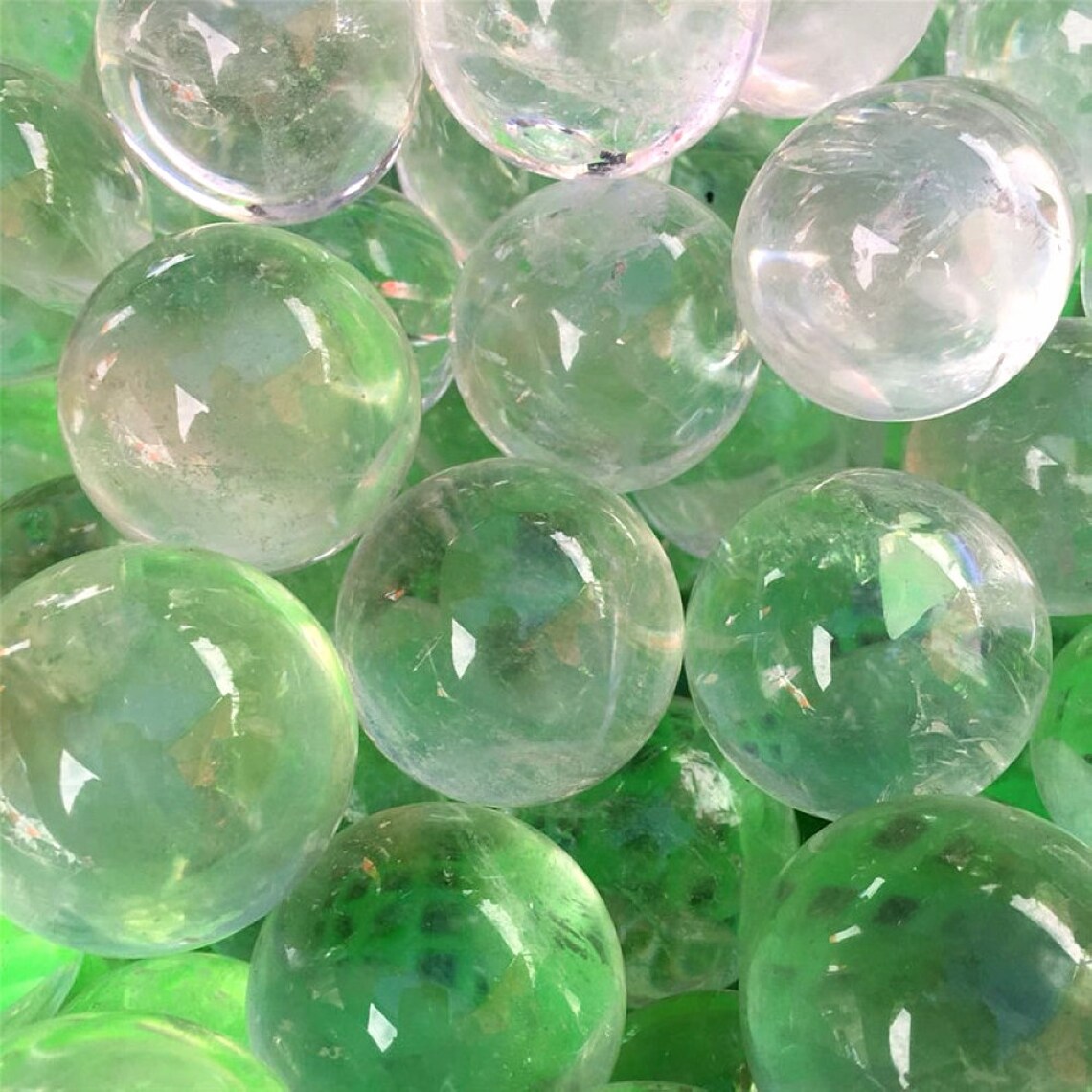 Clear Quartz Ball Natural Clear Quartz Sphere Crystal Ball Etsy