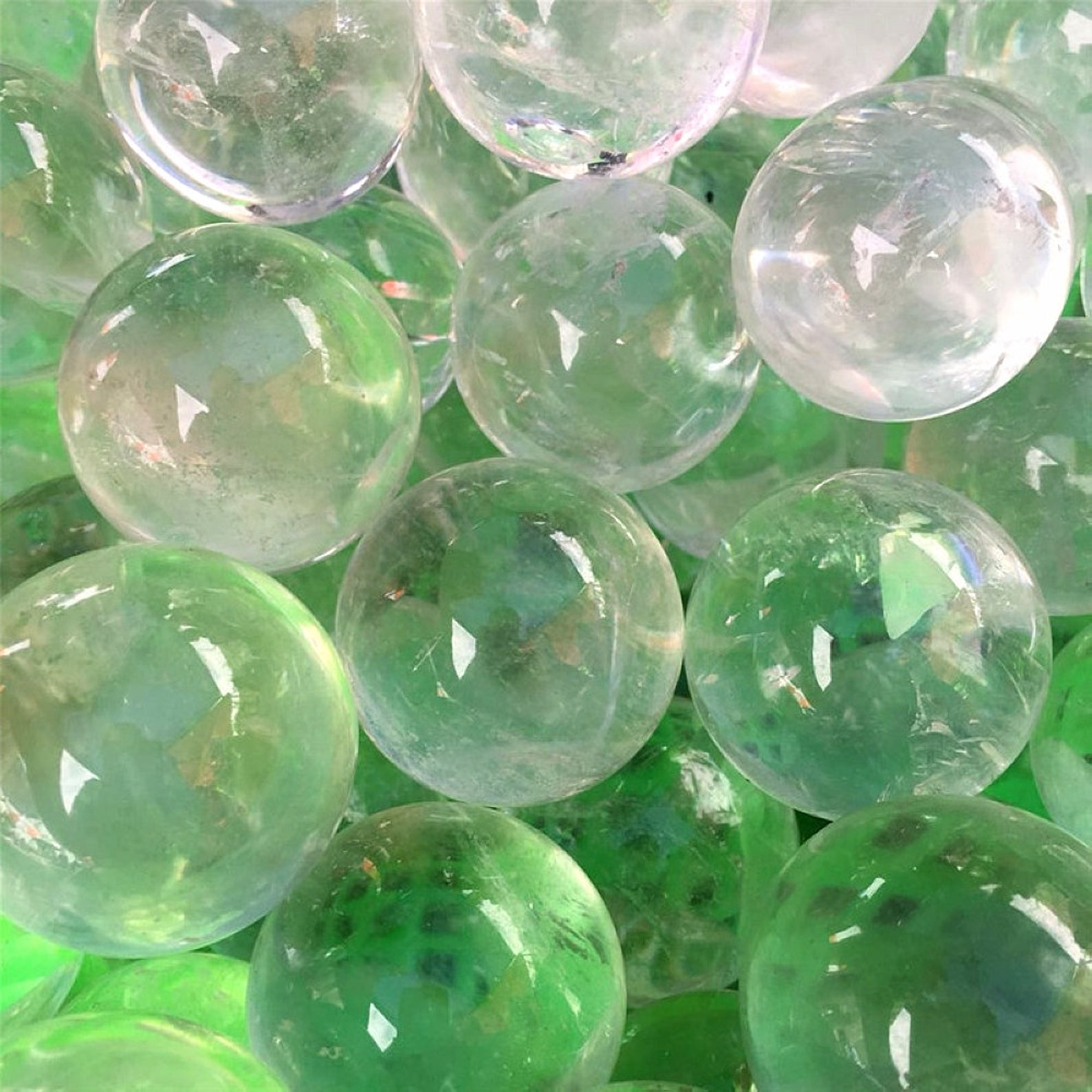 Clear Quartz Ball Natural Clear Quartz Sphere Crystal Ball Etsy