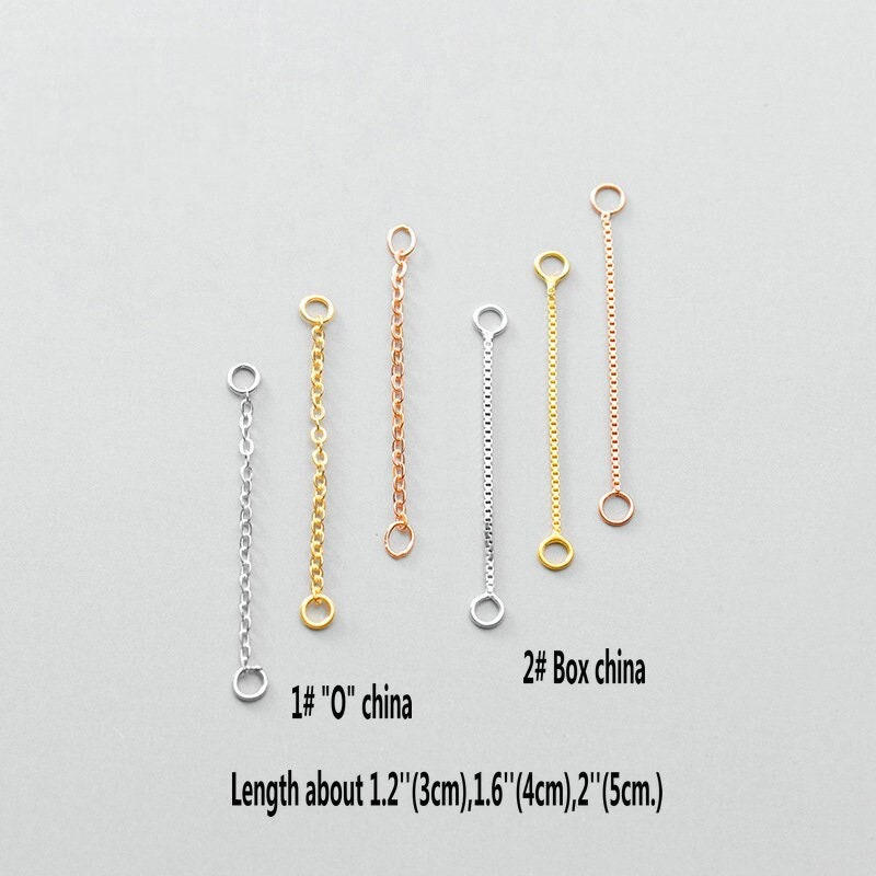 4 inch Necklace Extender Gold