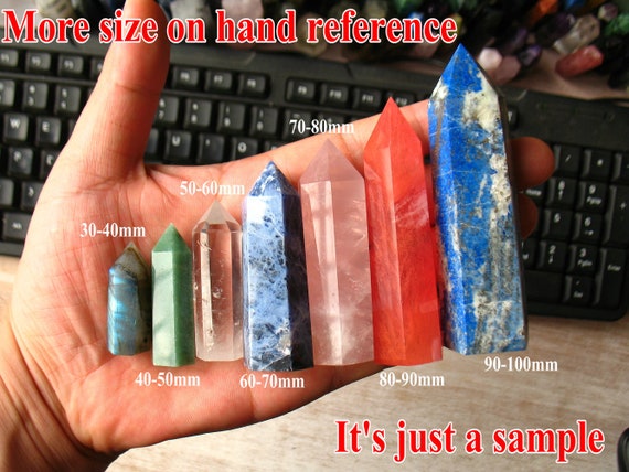 Amazonite Crystal Point Amazonite Crystal Tower Natural Amazon Etsy Uk