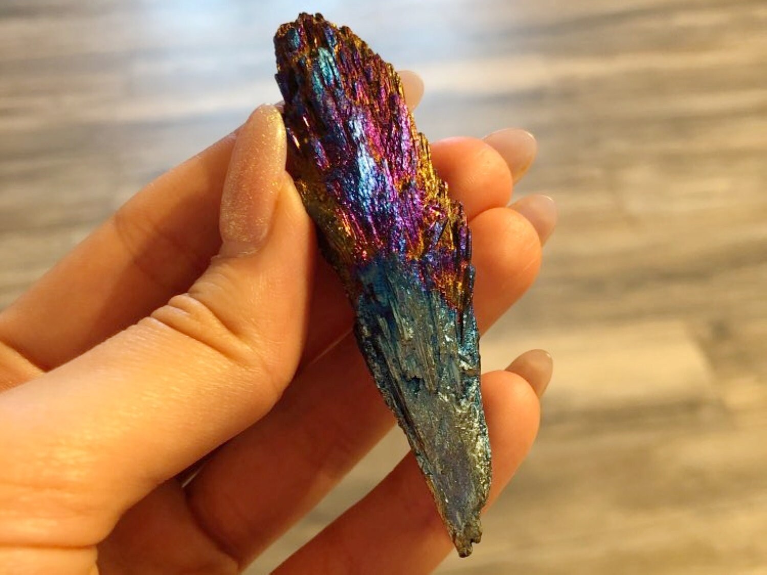 Black Tourmaline Raw Titanium Tourmaline Point Titanium Etsy