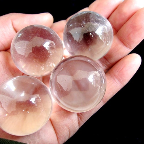 1Pc Clear Crystal Ball Quartz Healing Sphere Photography Props Home Decor SL 1Pc Clear Crystal Ball Quartz Healing Sphere Photography Props Home Decor SL
