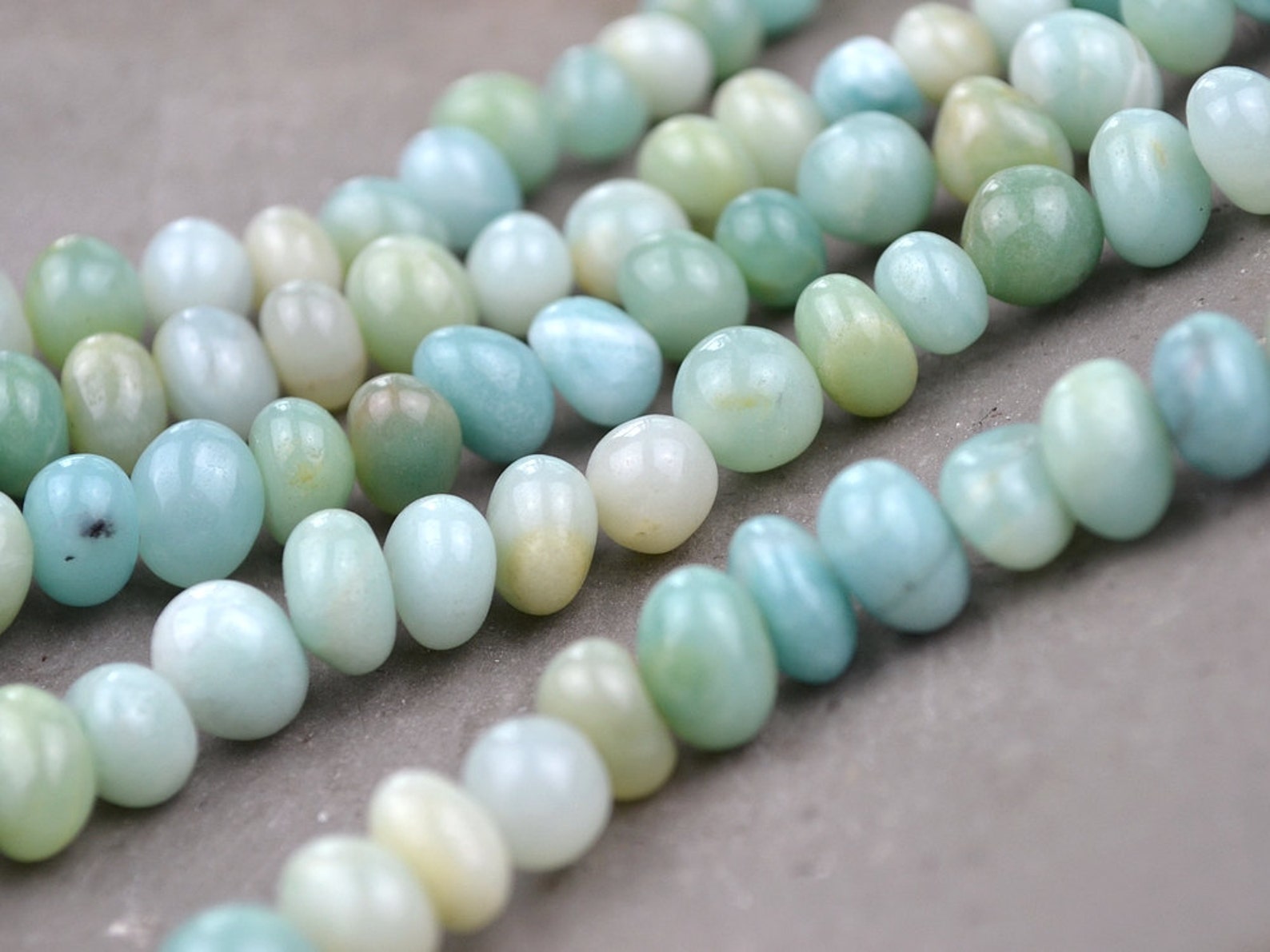 Natural Amazon Stone Beads Freeform Amazonium Bead Healing Etsy