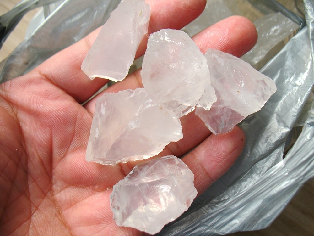 Rough Clear Quartz Stone Large Raw Clear Crystal Quartz Chunk Etsy
