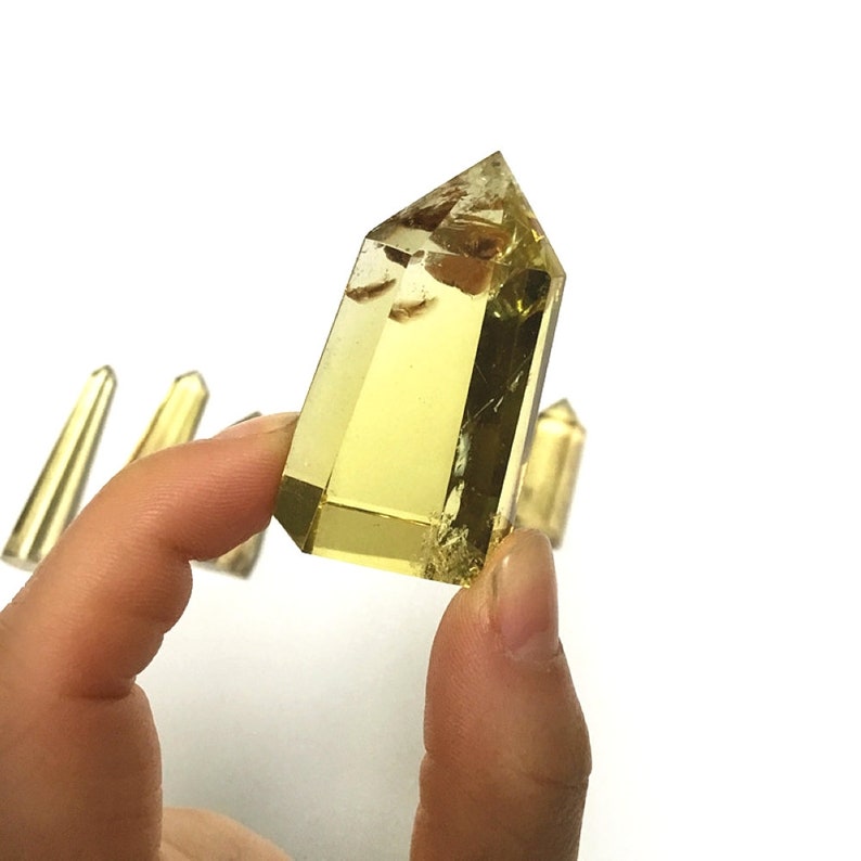 Citrine Crystal Point Citrine Crystal Tower High Quality Etsy