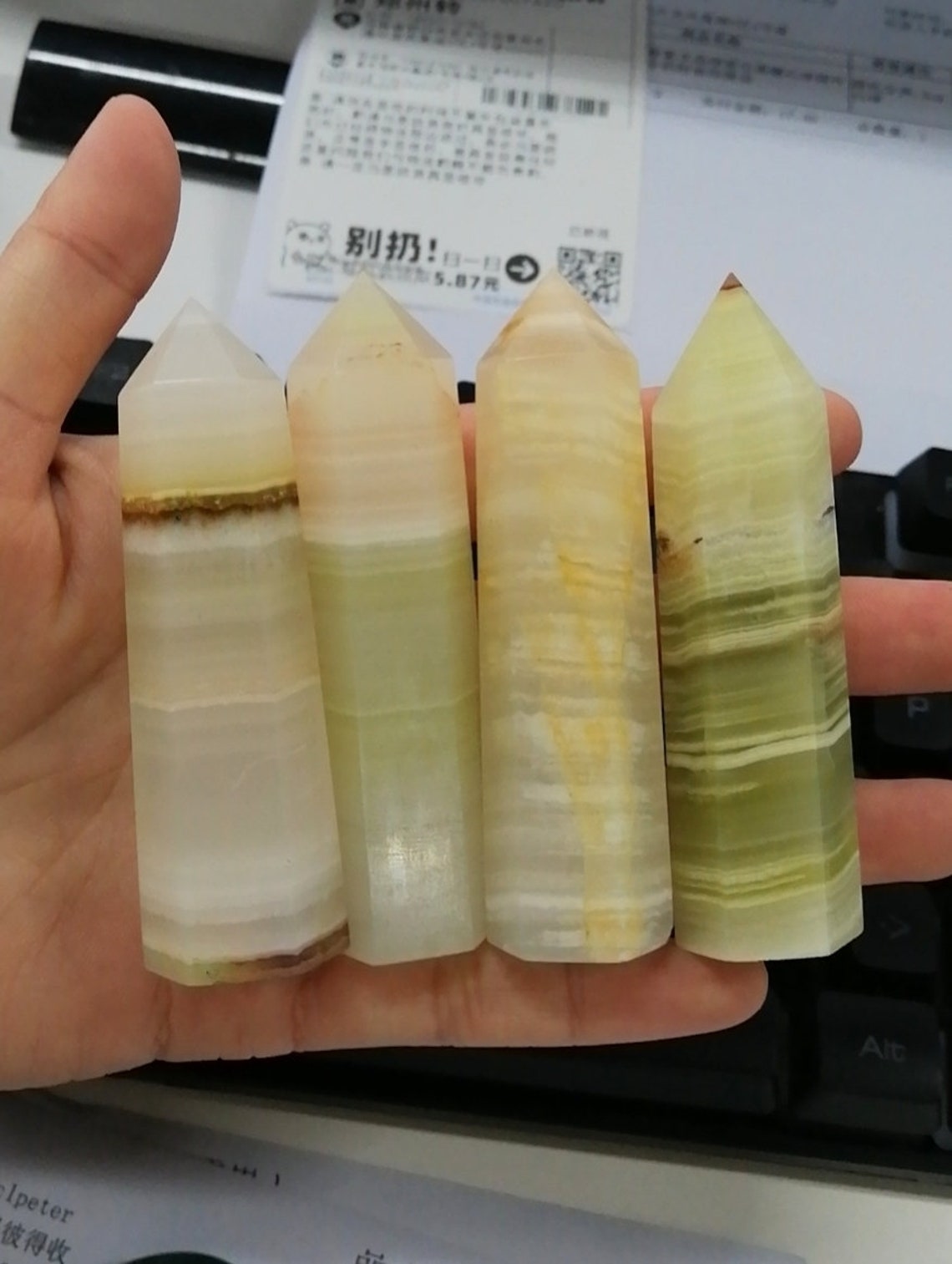 Afghanistan Jade Point Natural Afghan Jade Tower Jade Obelisk Etsy