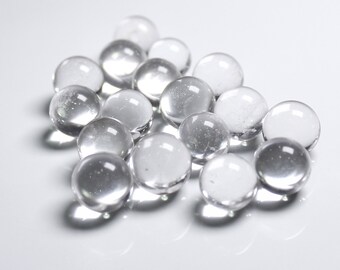 5 Pieces Clear Quartz Ball Natural Clear Quartz Sphere about 15mm Crystal Ball Sphere Bulk Wholesale
