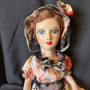 antieke boudoirpop, art deco, flap