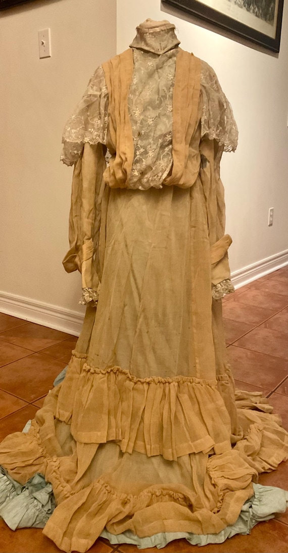 Antique 1800s Dress, With the Original Box, Late 1800s , - Etsy