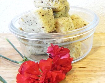 Solid Sugar Scrub Bar Recipe for moisturized Glowing skin (Organic + All Natural Ingredients)