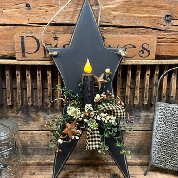 Primitive Wall Decor Etsy