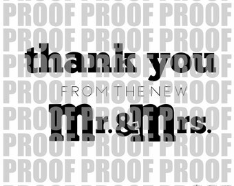 M&M Wedding Favor Thank You Sign SVG PDF EPS