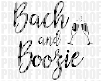 Bach and Boozie SVG PDF Download File
