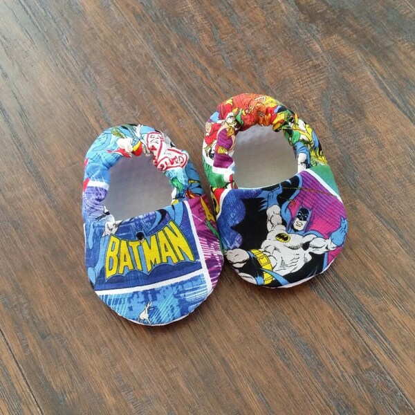 Batman Baby Shoes 3-6 months FREE SHIPPING