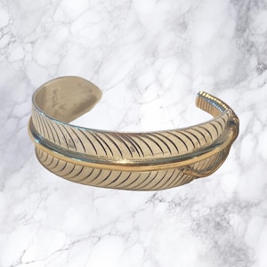 Lee Bennet Sterling Silver Feather Bracelet