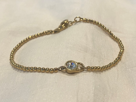 Buy Michael Kors Small Gold Beaded Bracelet Online in India Etsy