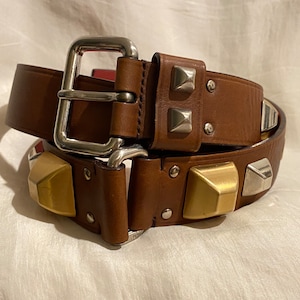 Authentic Prada Womans Studded Belt