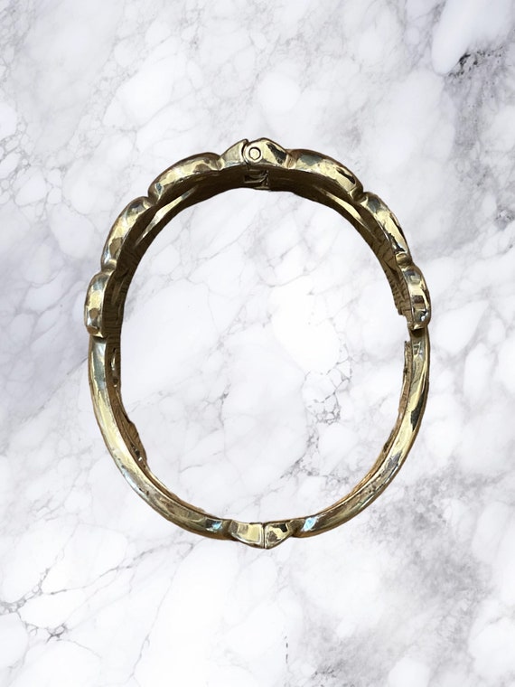 Brighton Scrollwork Hinged Bracelet - image 5