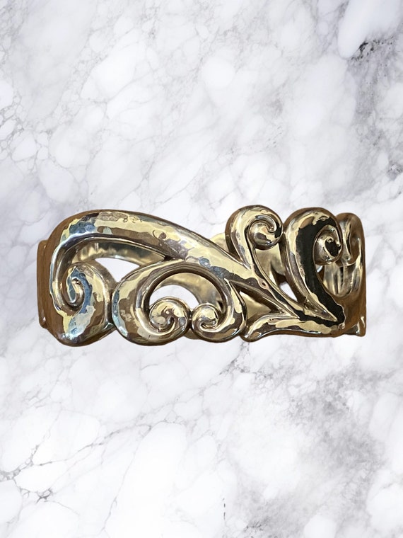 Brighton Scrollwork Hinged Bracelet - image 2