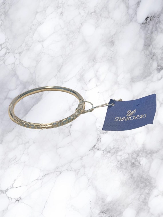 NWT Swarovski Hinged Bracelet - image 2