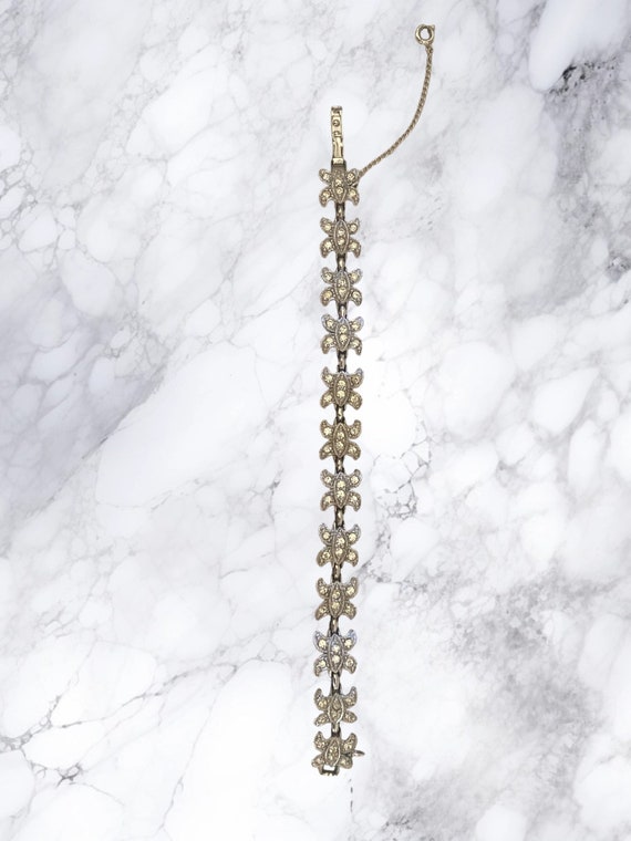 Bogoff Vintage Rhinestone Bracelet - image 2