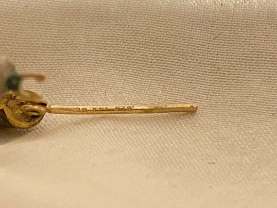 STG SILVER 10K GOLD AND CRYSTAL RING