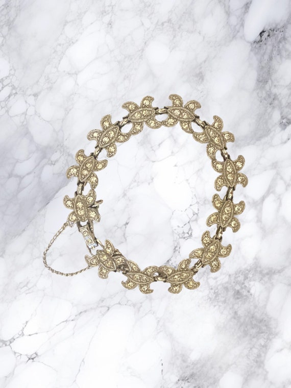 Bogoff Vintage Rhinestone Bracelet - image 1