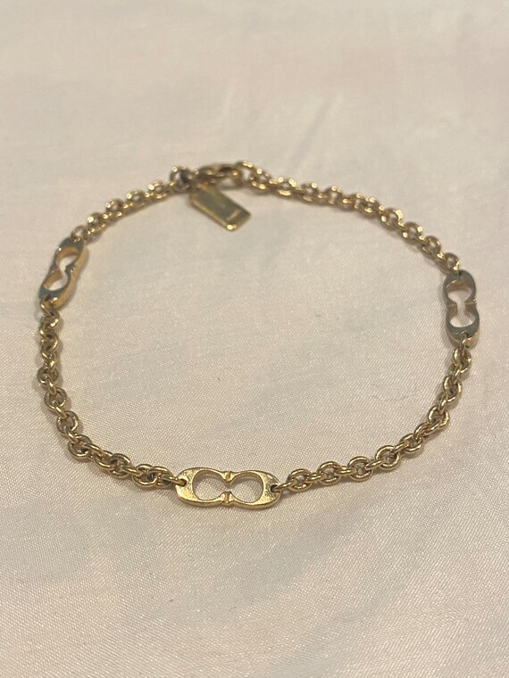 Coach Chain Logo Bracelet