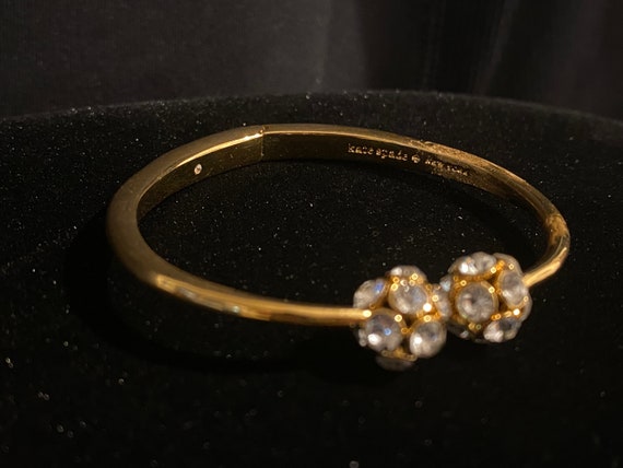 Kate Spade Rhinestone Open Bangle - image 2