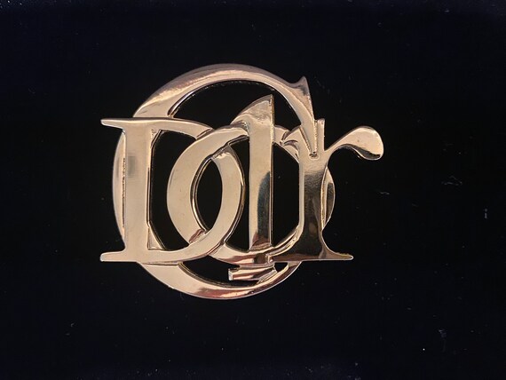 Germany製✨Dior ブローチ CD ロゴ 希少 刻印 1833